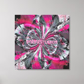 Gemengde signeerscanvas afdrukken (Voorkant)