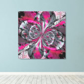 Gemengde signeerscanvas afdrukken (Insitu (Houten vloer))