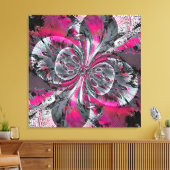 Gemengde signeerscanvas afdrukken (Insitu (Woonkamer))