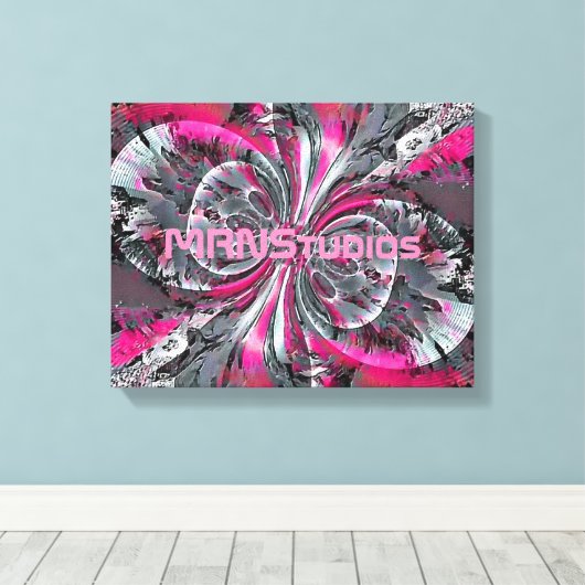 Gemengde signeerscanvas afdrukken (Insitu (Houten vloer))