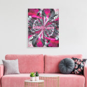 Gemengde signeerscanvas afdrukken (Insitu (Woonkamer))