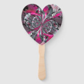 Gemengde signeershandventilator handwaaier (Achterkant)