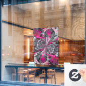 Gemengde signeersvenster Cling Raamsticker (Cafe Raam)