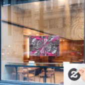 Gemengde signeersvenster Cling Raamsticker (Cafe Raam)