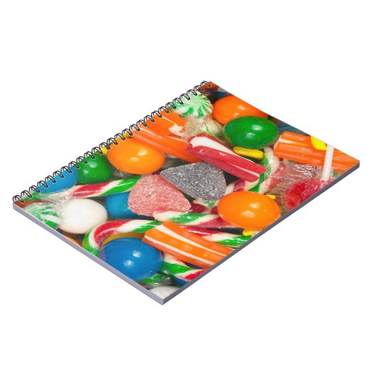 Gemengde Snoepjes - Laptop Notitieboek (Linkerzijde)