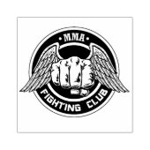 Gemengde sportclub rubberstempel (Afrduk)