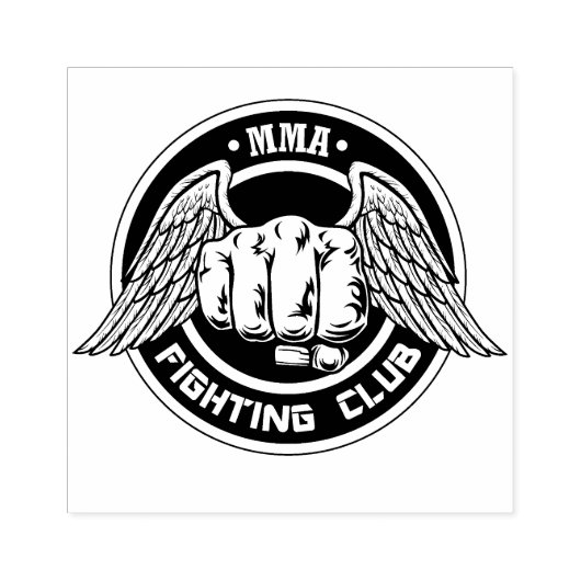 Gemengde sportclub rubberstempel (Afrduk)