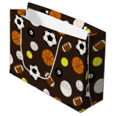 Gemengde Sporten betegeld als cadeautas voor gevlo (Voorkant Gekanteld)