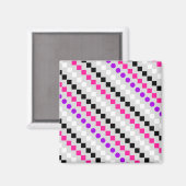 Gemengde stripe 2014 magneet (Voorkant / Achterkant)