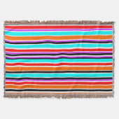 Gemengde strips deken (Voorkant)