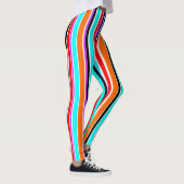 Gemengde strips leggings (Rechts)
