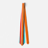 Gemengde strips stropdas (Voorkant)