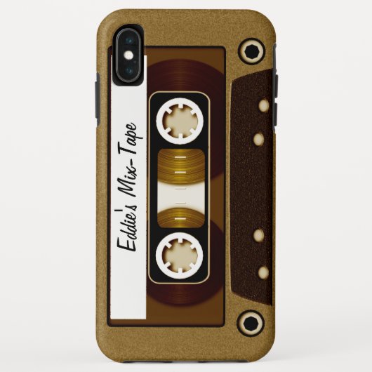 Gemengde tapespeciaal goud Case-Mate iPhone case (Achterkant)
