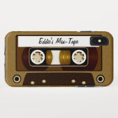 Gemengde tapespeciaal goud Case-Mate iPhone case (Achterkant (horizontaal))