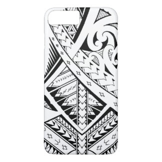 Gemengde tribale tattoos in Samoan Maori-stijl Case-Mate iPhone Case