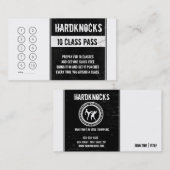 Gemengde trouwkaart voor het Visitekaartje van Mar Klantenkaartje (Voorkant / Achterkant)