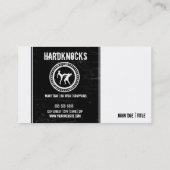 Gemengde trouwkaart voor het Visitekaartje van Mar Klantenkaartje (Achterkant)