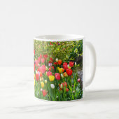 Gemengde tulpen floraal koffiemok (Voorkant rechts)