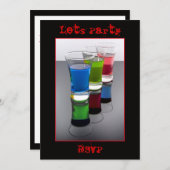 Gemengde Uitnodiging (Voorkant / Achterkant)