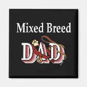 gemengde vader Magnet (Voorkant)
