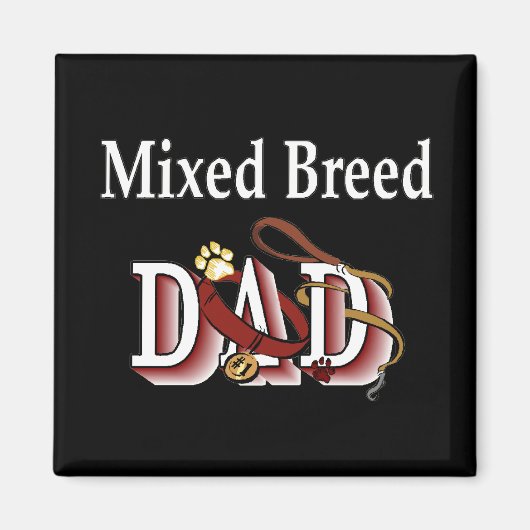 gemengde vader Magnet (Voorkant)