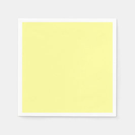 Gemengde vaste lichtgeel servet