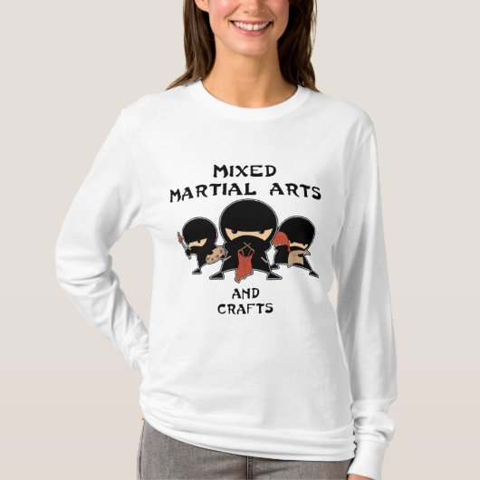 gemengde vechtkunsten met ambacht t-shirt (Voorkant)