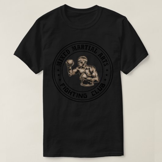 Gemengde vechtsclub t-shirt (Design voorkant)