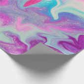 Gemengde verfachtergrond cadeaupapier (Hoek)