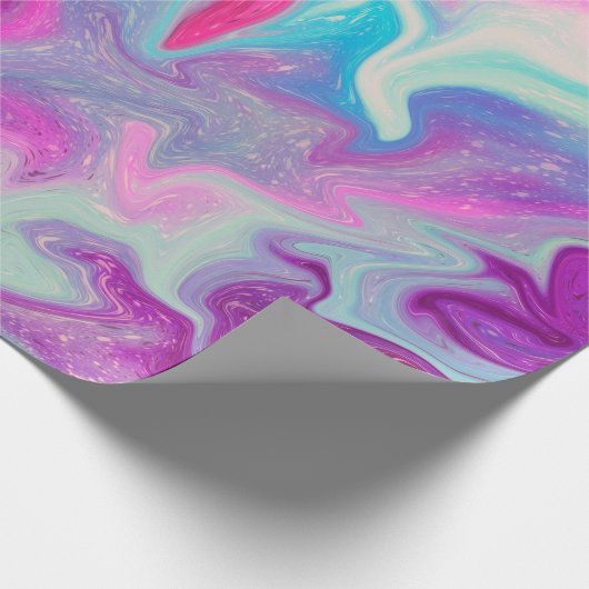 Gemengde verfachtergrond cadeaupapier (Hoek)