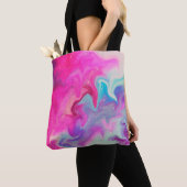 Gemengde verfachtergrond tote bag (Dichtbij)