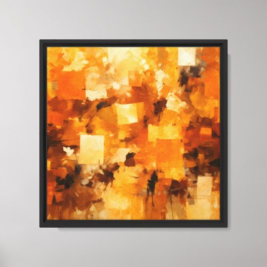Gemengde Vierkanten Canvas Afdruk (Voorkant)
