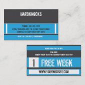 Gemengde Visitekaartje voor sportartikelen - grati (Voorkant / Achterkant)