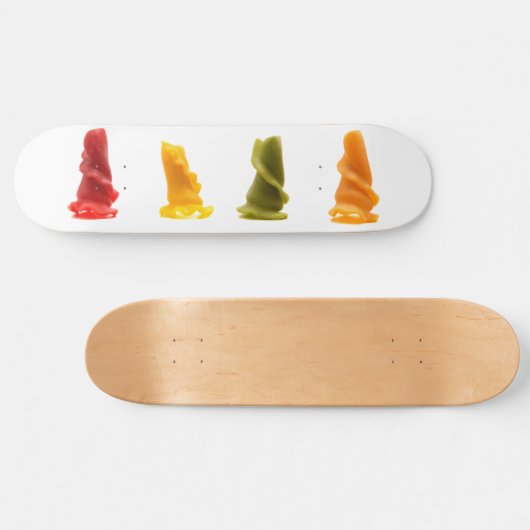 Gemengde vreemde deegwaren persoonlijk skateboard (Horizontaal)