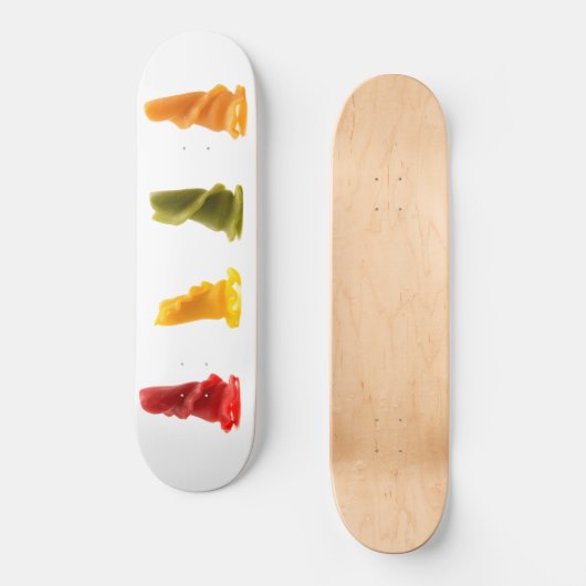 Gemengde vreemde deegwaren persoonlijk skateboard (Voorkant)