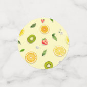 Gemengde vruchten 2 confetti (Kleine voorkant)