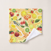 Gemengde Vruchten 6 Bad Handdoek (Wasdoekje)