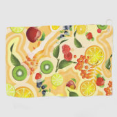 Gemengde vruchten 6 golfhanddoek (Horizontaal)