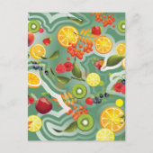 Gemengde Vruchten 7 Feestdagenkaart (Voorkant)