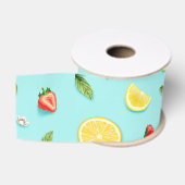 Gemengde Vruchten Grosgrain Lint (Spoel)