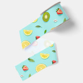 Gemengde Vruchten Grosgrain Lint (Achterkant)