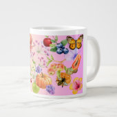 Gemengde vruchten grote koffiekop (Voorkant rechts)