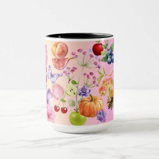 Gemengde vruchten mok (Midden)