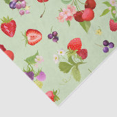Gemengde vruchtenpasta-groen tissuepapier (Detail)