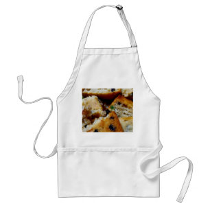 GEMENGDE VRUCHTENSCHAPPERSWEET CAKE. CUTE APRON STANDAARD SCHORT