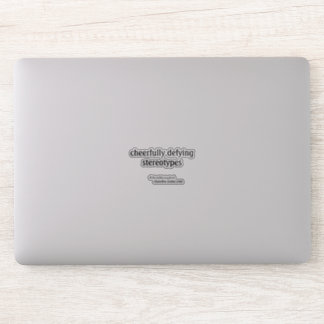 Gemengde Zegen Duidelijke Vinyl Sticker