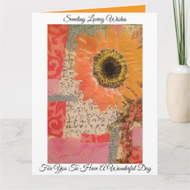 gemengde zonnebloemdragers kaart