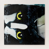 Gemengde zwarte mediatet legpuzzel (Horizontaal)