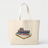 GEMERKT in Fabulous Las Vegas Bag Grote Tote Bag (Voorkant)