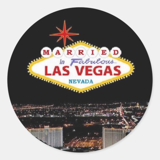 GEMERKT in Fabulous Las Vegas, Nevada Sticker (Voorkant)